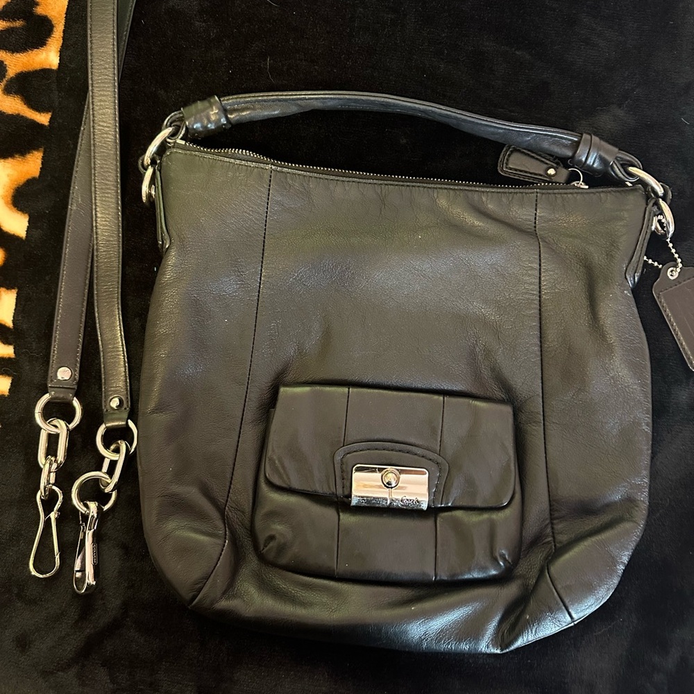 Coach Leather Hobo